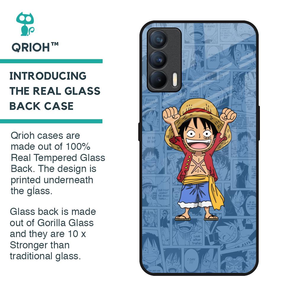 Chubby Anime Glass Case for Realme X7