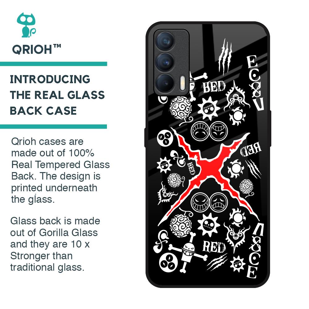 Red Zone Glass Case for Realme X7