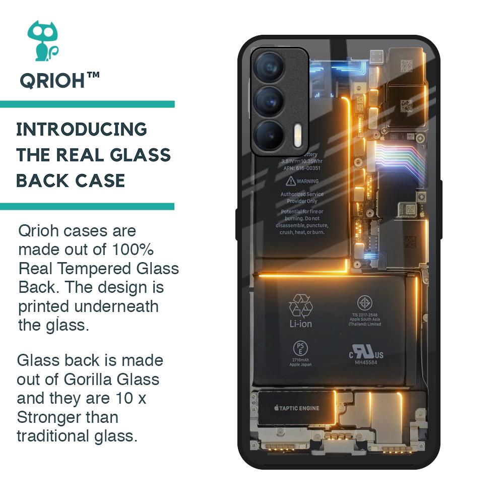 Glow Up Skeleton Glass Case for Realme X7