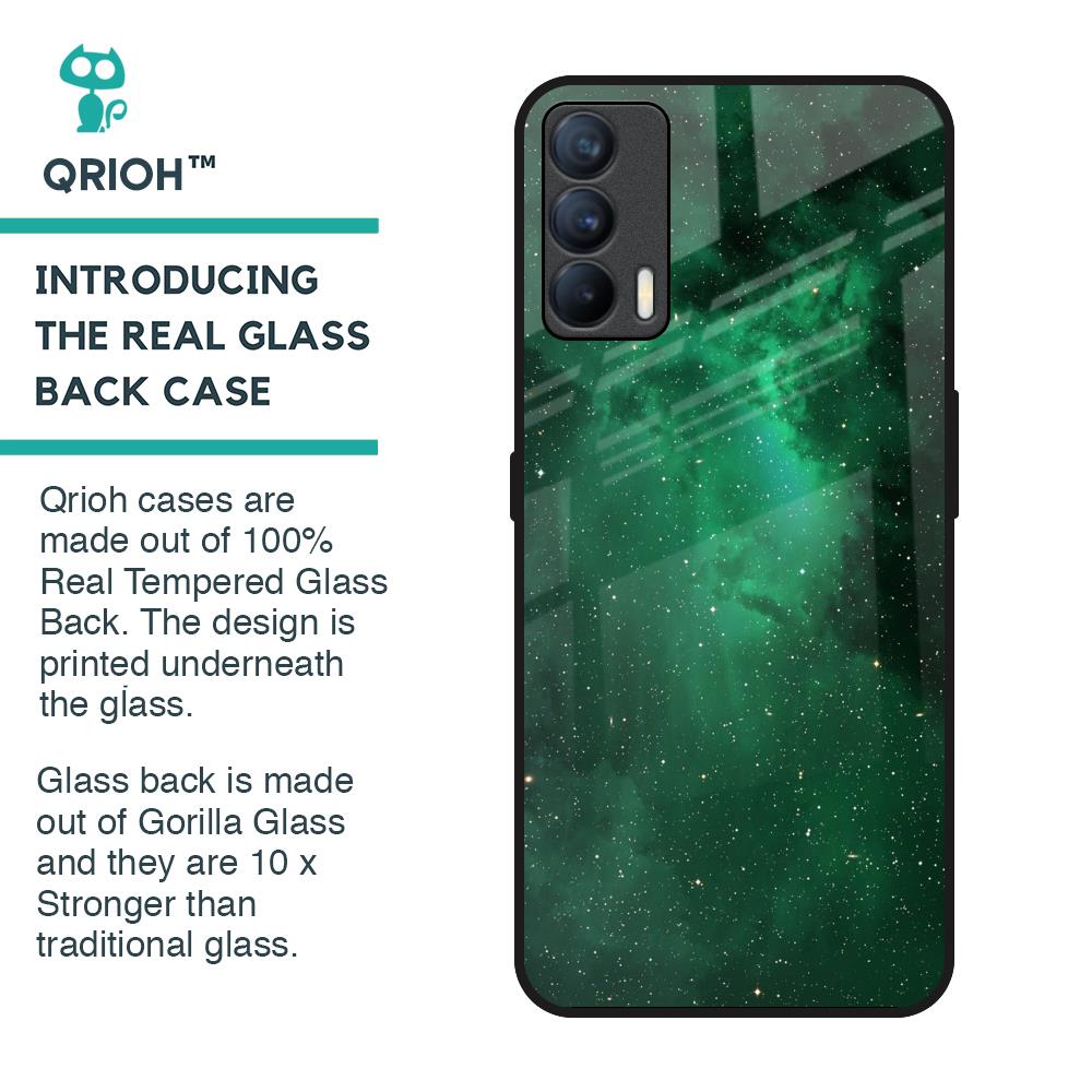 Emerald Firefly Glass Case For Realme X7
