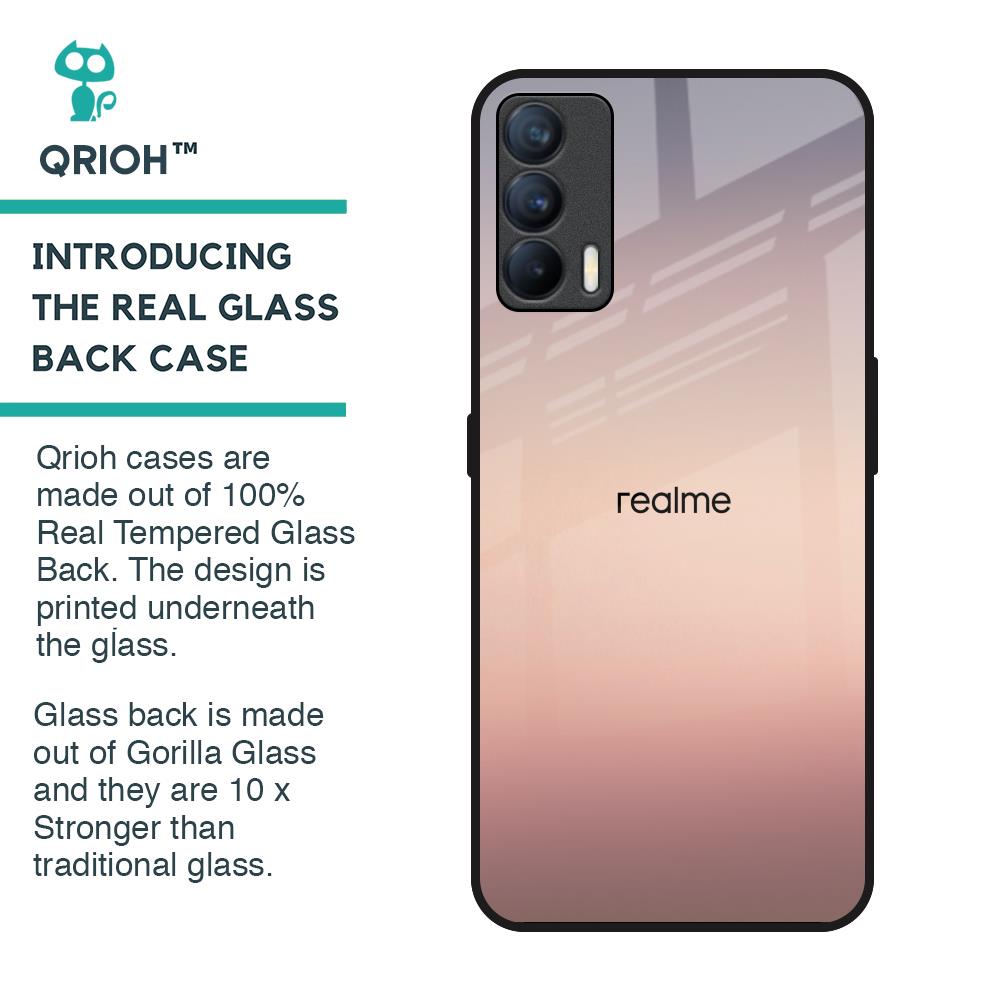 Golden Mauve Glass Case for Realme X7