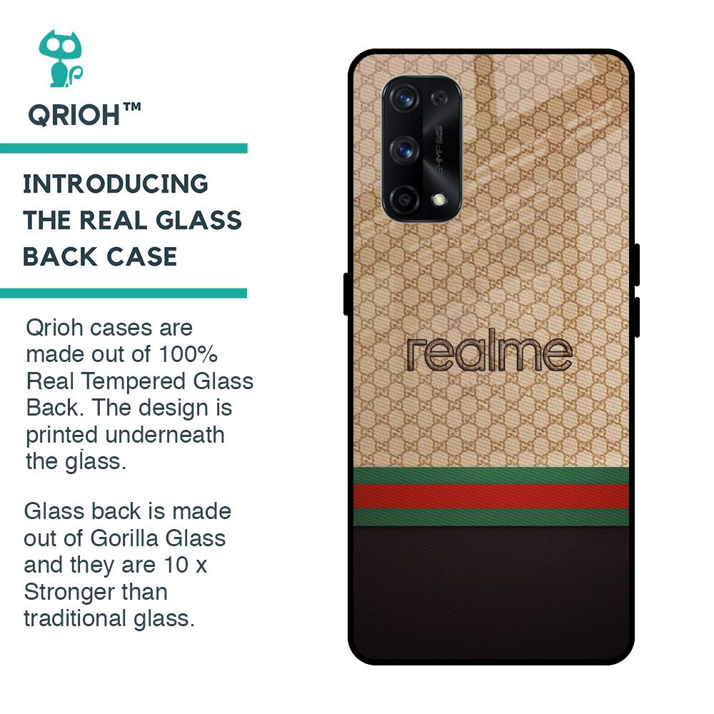 High End Fashion Glass case for Realme X7