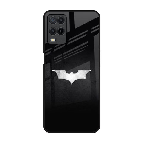 Super Hero Logo Oppo A54 Glass Back Cover Online