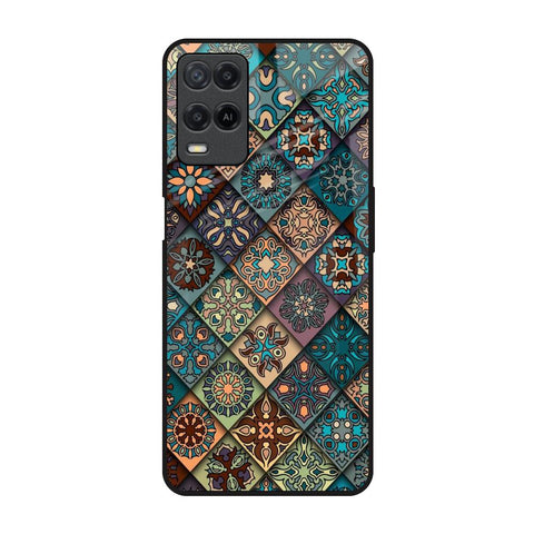 Retro Art Oppo A54 Glass Back Cover Online