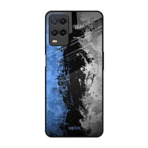 Dark Grunge Oppo A54 Glass Back Cover Online