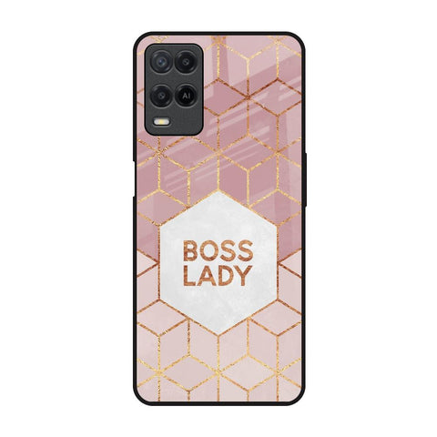 Boss Lady Oppo A54 Glass Back Cover Online