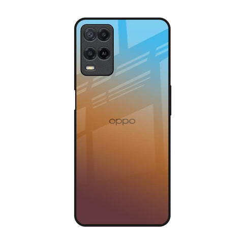 Rich Brown Oppo A54 Glass Back Cover Online