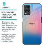 Blue & Pink Ombre Glass case for Oppo A54