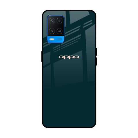 Hunter Green Oppo A54 Glass Cases & Covers Online
