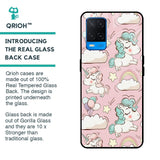 Balloon Unicorn Glass case for Oppo A54
