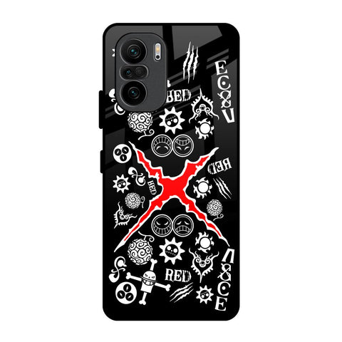 Red Zone Mi 11X Glass Back Cover Online