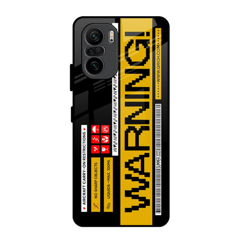 Aircraft Warning Mi 11X Glass Back Cover Online