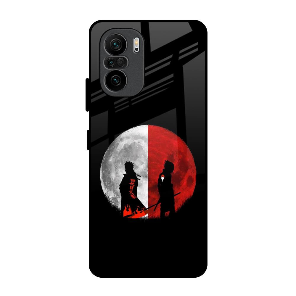 Anime Red Moon Mi 11X Glass Back Cover Online