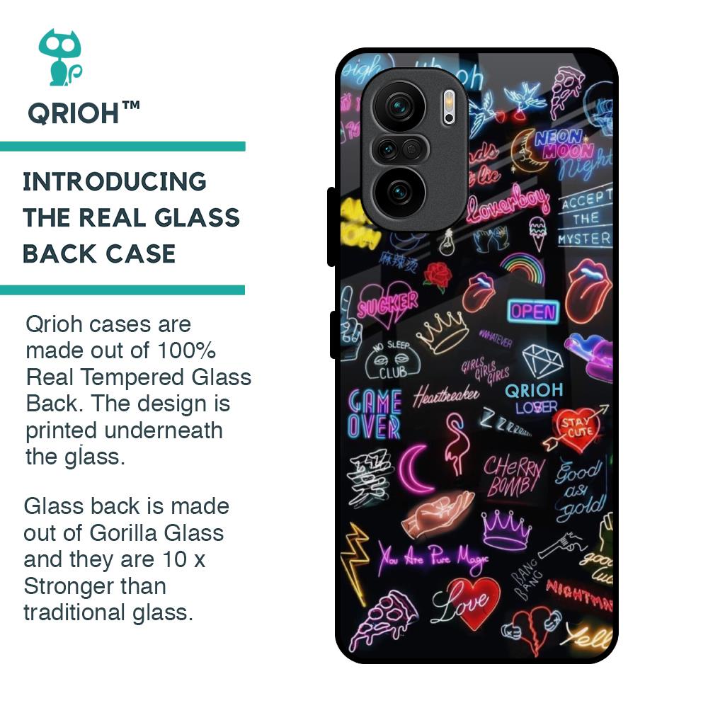 Accept The Mystery Glass Case for Mi 11X