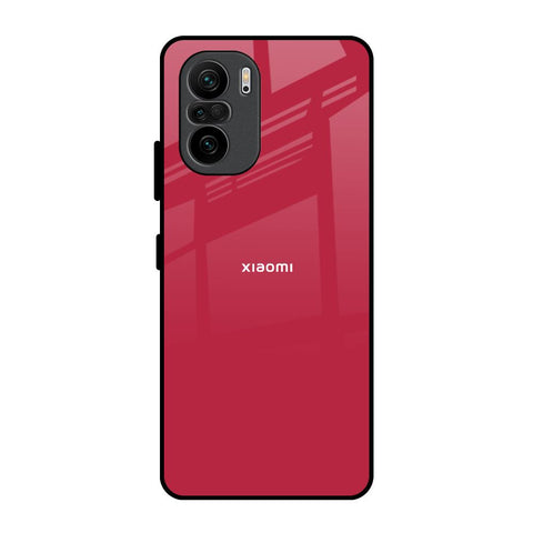 Solo Maroon Mi 11X Pro Glass Back Cover Online