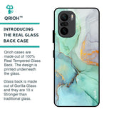 Green Marble Glass Case for Mi 11X Pro