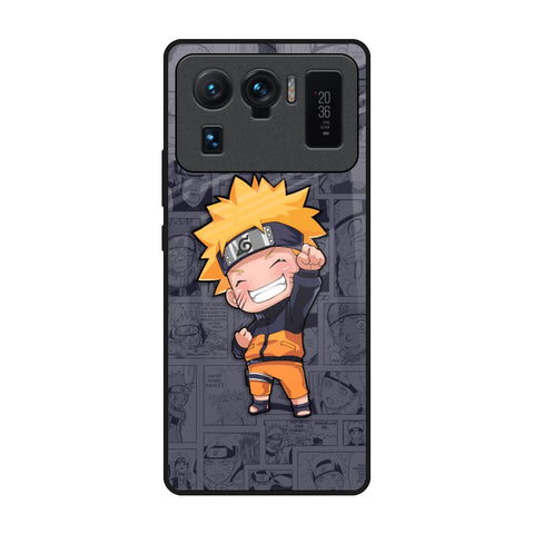 Orange Chubby Mi 11 Ultra Glass Back Cover Online