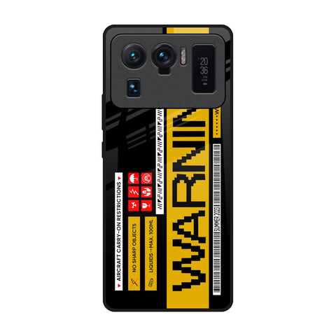 Aircraft Warning Mi 11 Ultra Glass Back Cover Online