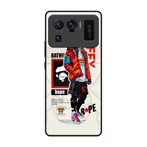 Bape Luffy Mi 11 Ultra Glass Back Cover Online