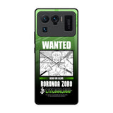 Zoro Wanted Mi 11 Ultra Glass Back Cover Online