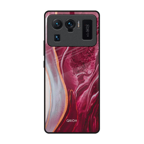 Crimson Ruby Mi 11 Ultra Glass Back Cover Online