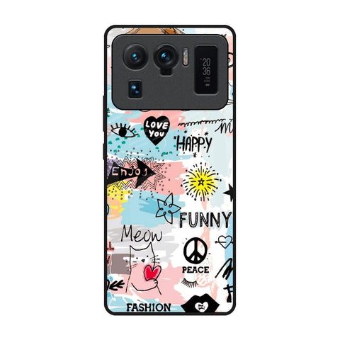 Just For You Mi 11 Ultra Glass Back Cover Online