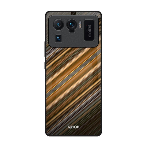 Diagonal Slash Pattern Mi 11 Ultra Glass Back Cover Online