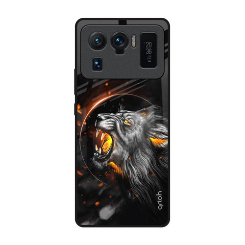 Aggressive Lion Mi 11 Ultra Glass Back Cover Online