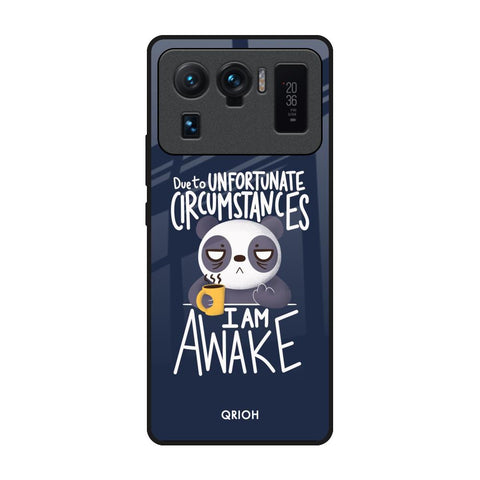 Struggling Panda Mi 11 Ultra Glass Back Cover Online