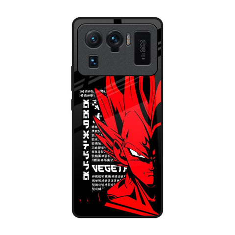 Red Vegeta Mi 11 Ultra Glass Back Cover Online