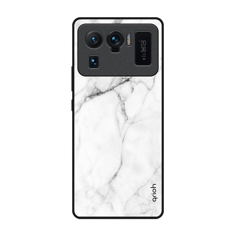 Modern White Marble Mi 11 Ultra Glass Back Cover Online