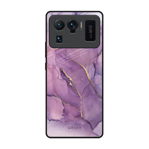 Purple Gold Marble Mi 11 Ultra Glass Back Cover Online