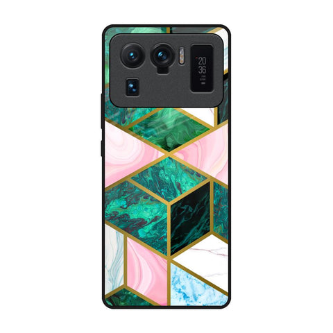 Seamless Green Marble Mi 11 Ultra Glass Back Cover Online
