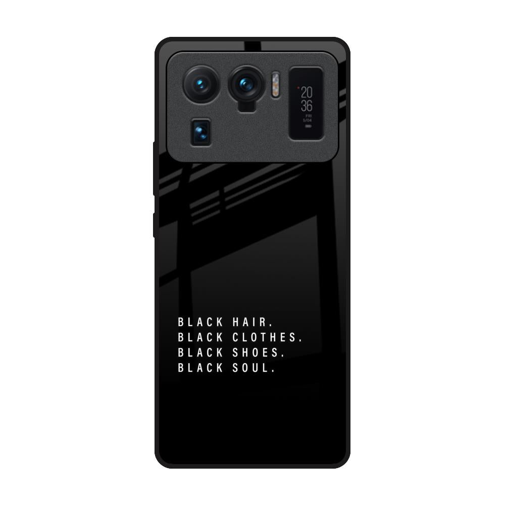 Black Soul Mi 11 Ultra Glass Back Cover Online
