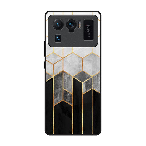 Tricolor Pattern Mi 11 Ultra Glass Back Cover Online