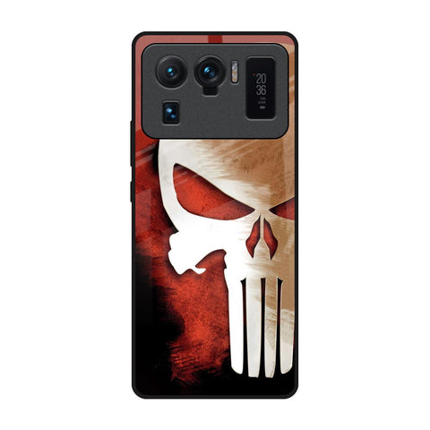 Red Skull Mi 11 Ultra Glass Back Cover Online