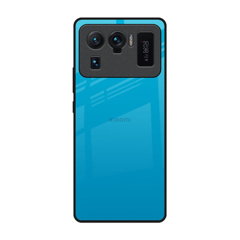 Blue Aqua Mi 11 Ultra Glass Back Cover Online