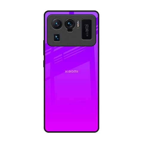 Purple Pink Mi 11 Ultra Glass Back Cover Online