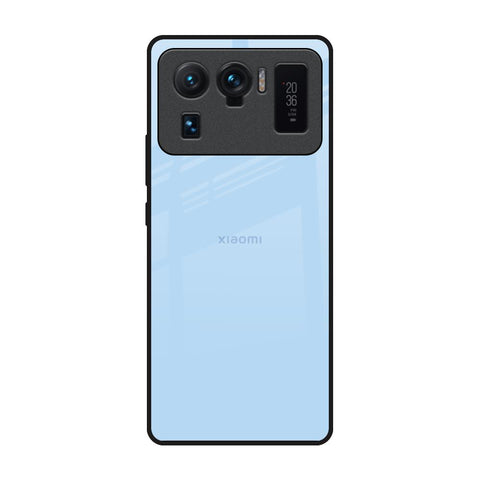 Pastel Sky Blue Mi 11 Ultra Glass Back Cover Online