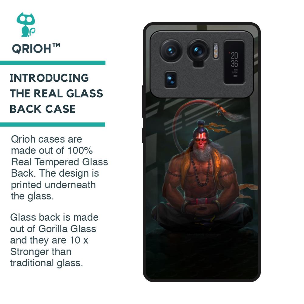 Lord Hanuman Animated Glass Case for Mi 11 Ultra