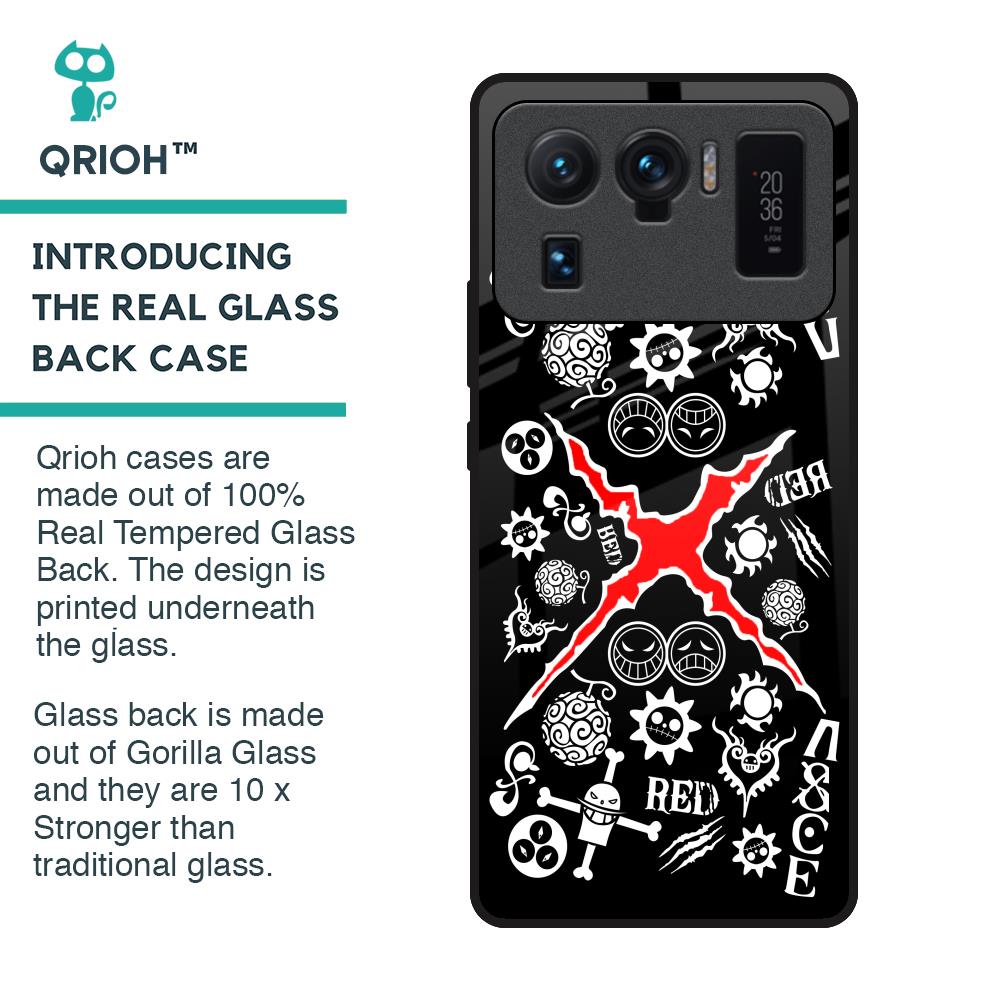Red Zone Glass Case for Mi 11 Ultra