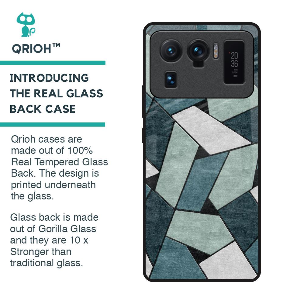 Abstact Tiles Glass Case for Mi 11 Ultra