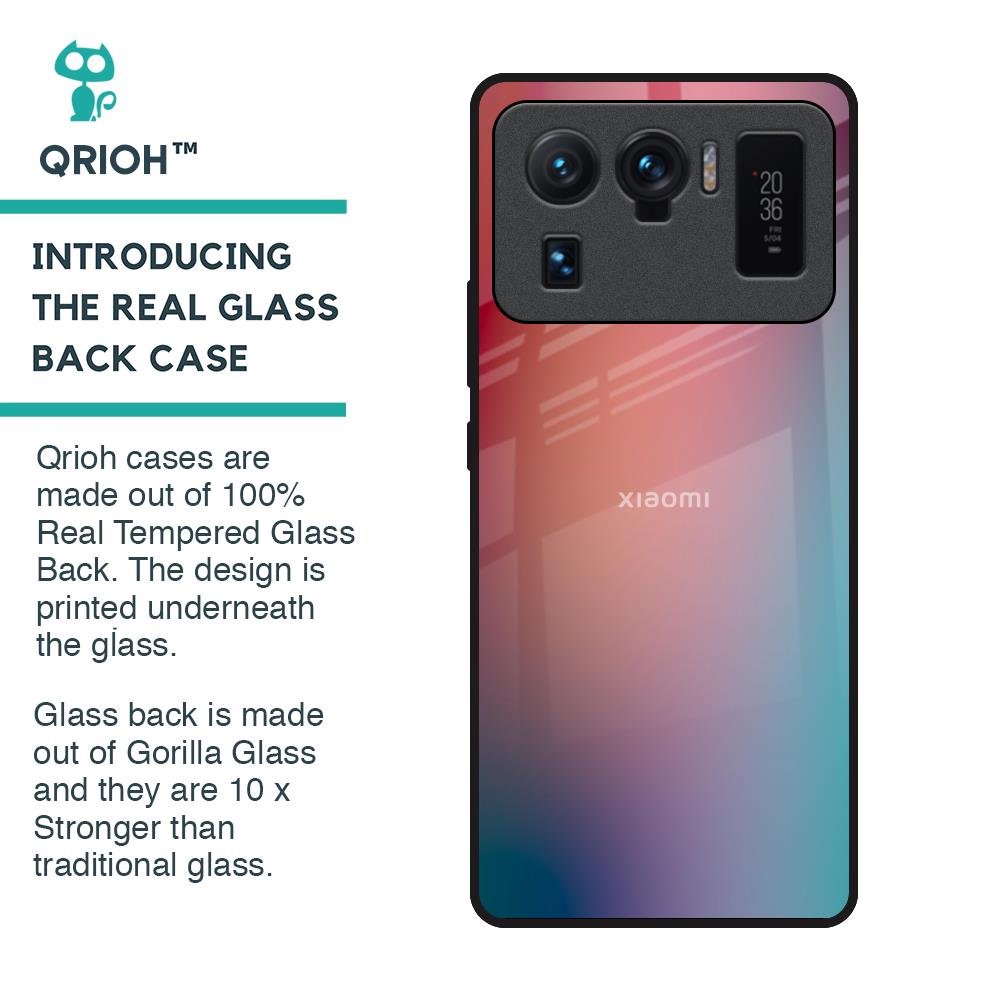 Dusty Multi Gradient Glass Case for Mi 11 Ultra