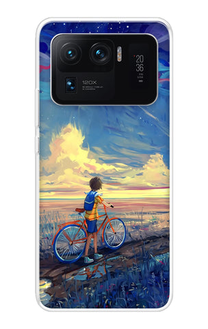 Riding Bicycle to Dreamland Mi 11 Ultra Back Cover