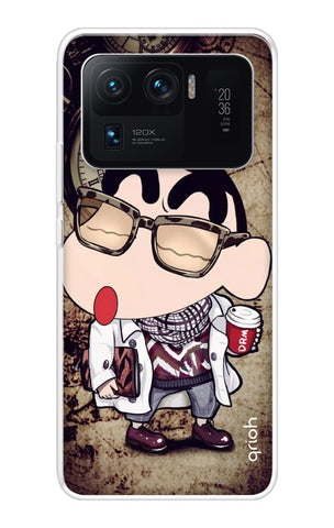 Nerdy Shinchan Mi 11 Ultra Back Cover