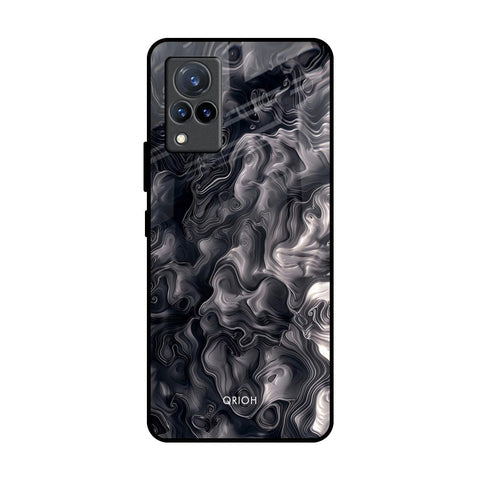 Cryptic Smoke Vivo V21 Glass Back Cover Online