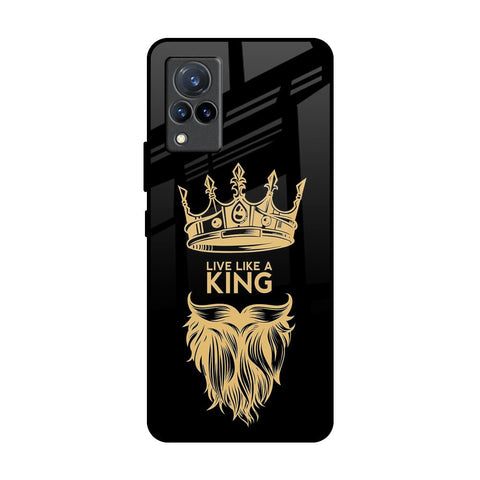 King Life Vivo V21 Glass Back Cover Online
