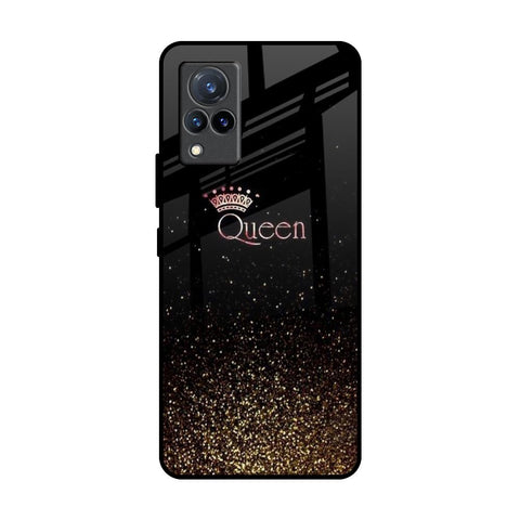 I Am The Queen Vivo V21 Glass Back Cover Online