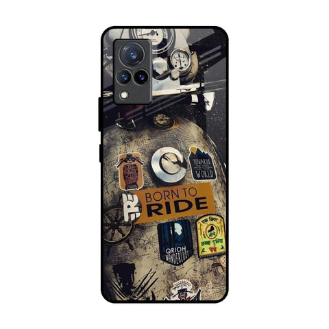 Ride Mode On Vivo V21 Glass Back Cover Online