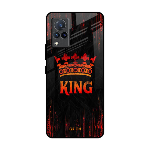 Royal King Vivo V21 Glass Back Cover Online